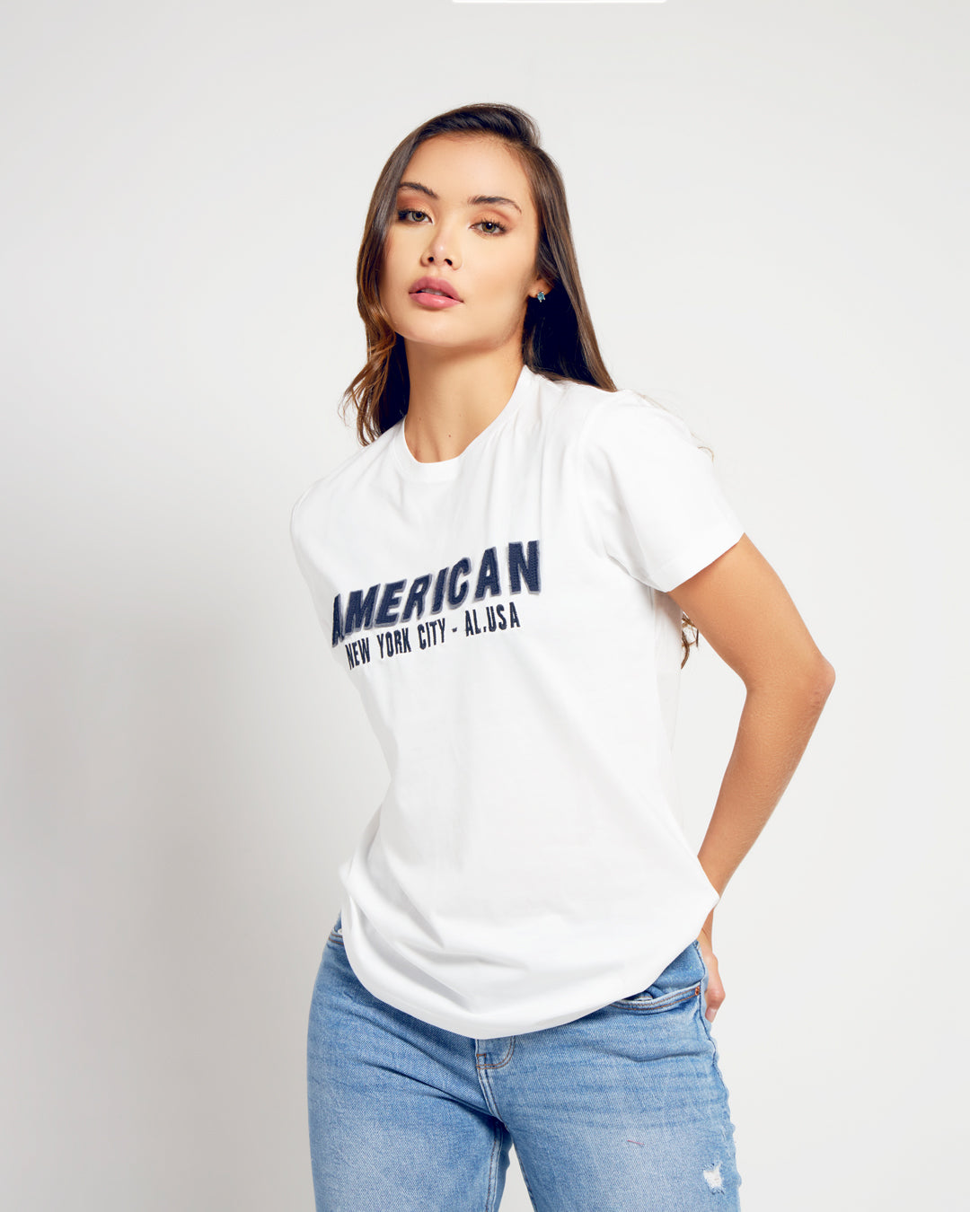 Camiseta de Mujer Manga Corta – Algodón Premium