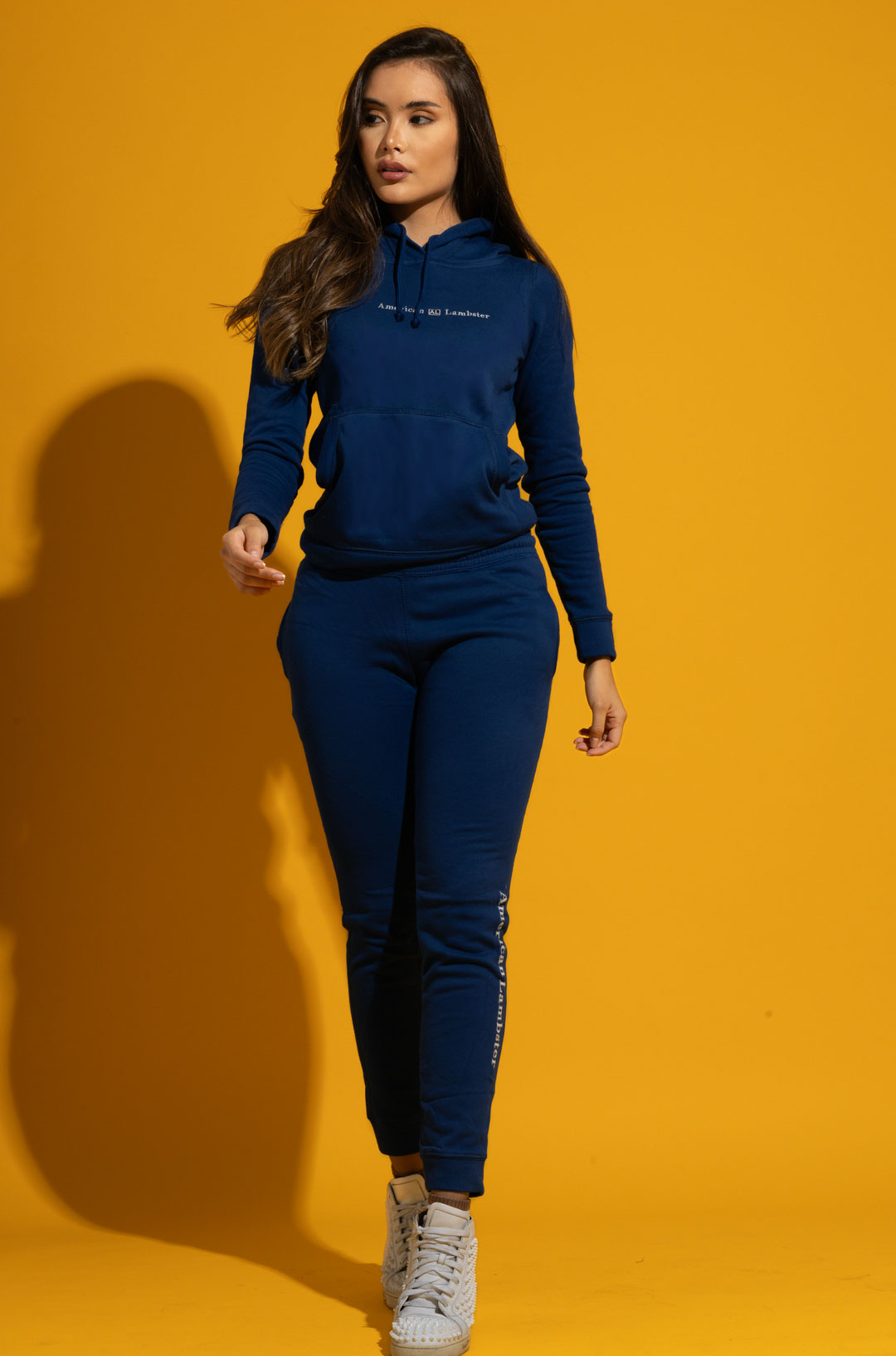 Conjunto de Dama Jogger Clásico con Chompa y Capucha – American Lambster