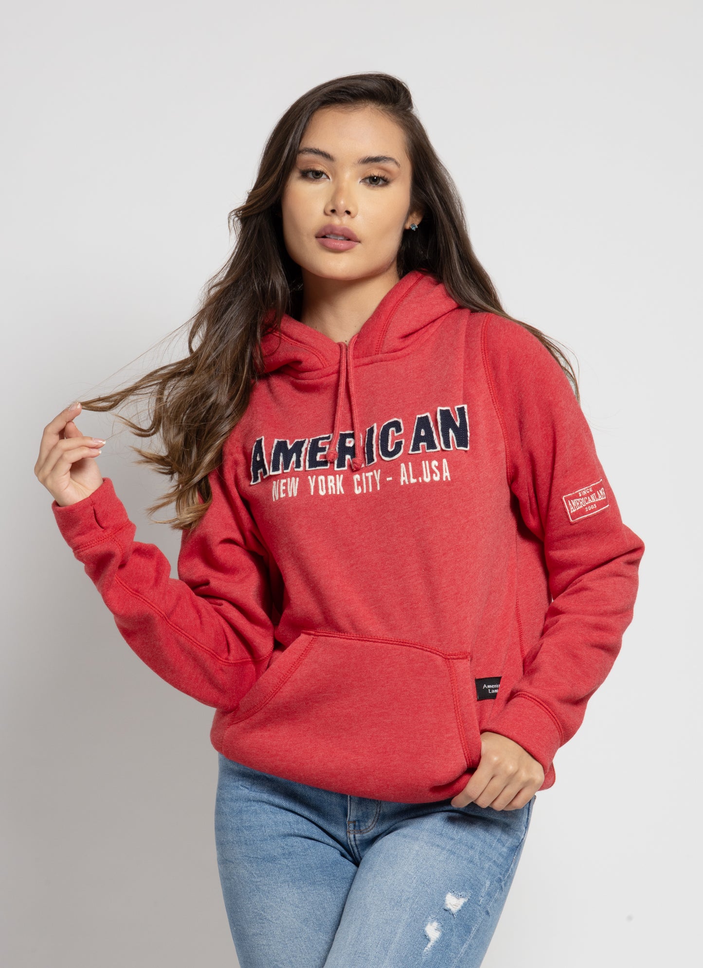 Sudaderas de Dama en 100% Algodón-American Lambster