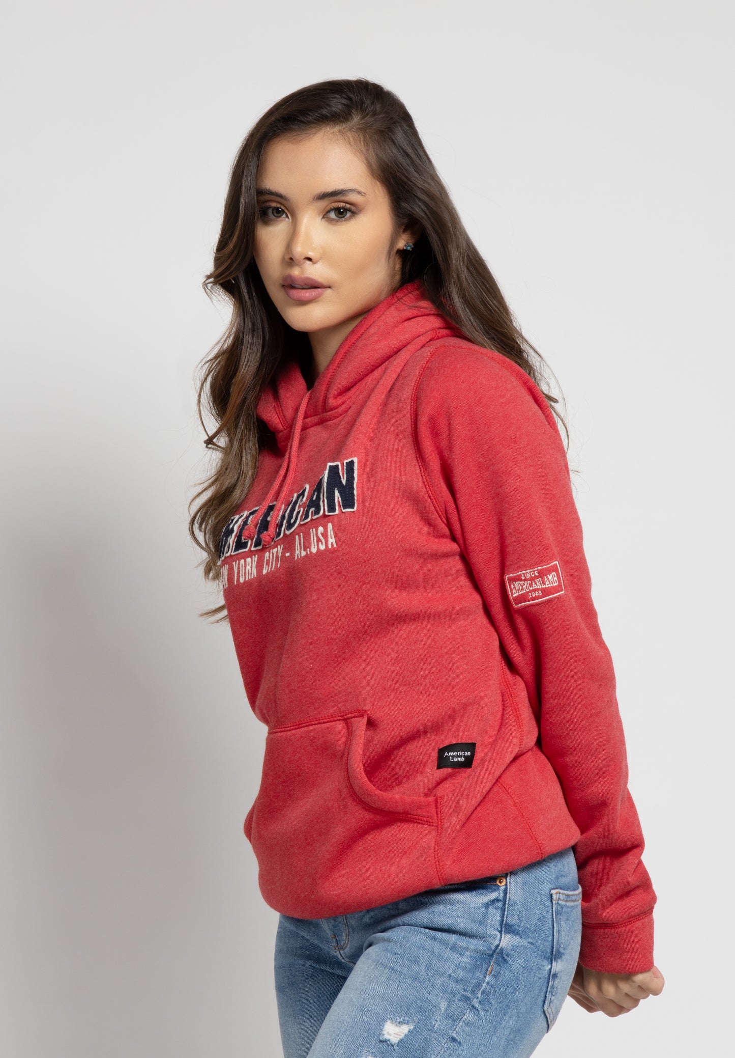 Sudaderas de Dama en 100% Algodón-American Lambster